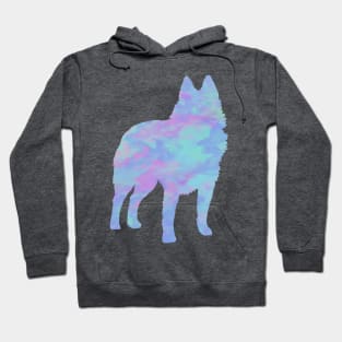 Rainbow Pastel Schipperke Hoodie